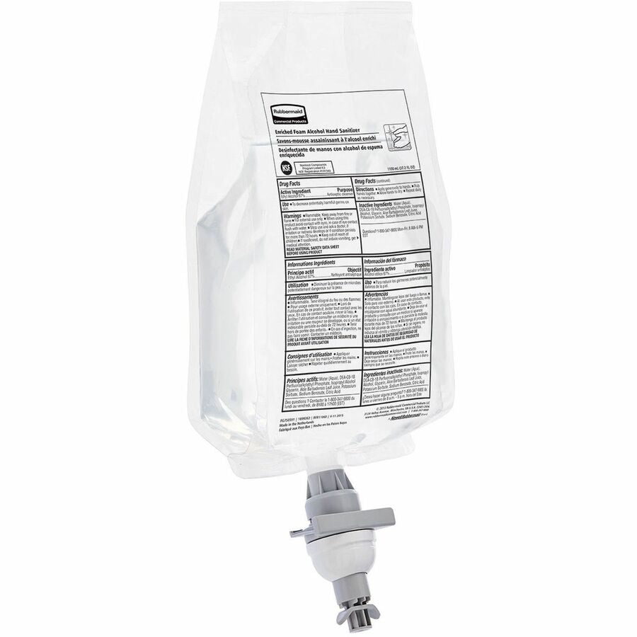 Rubbermaid Commercial Hand Sanitizer Foam Refill - 2080802