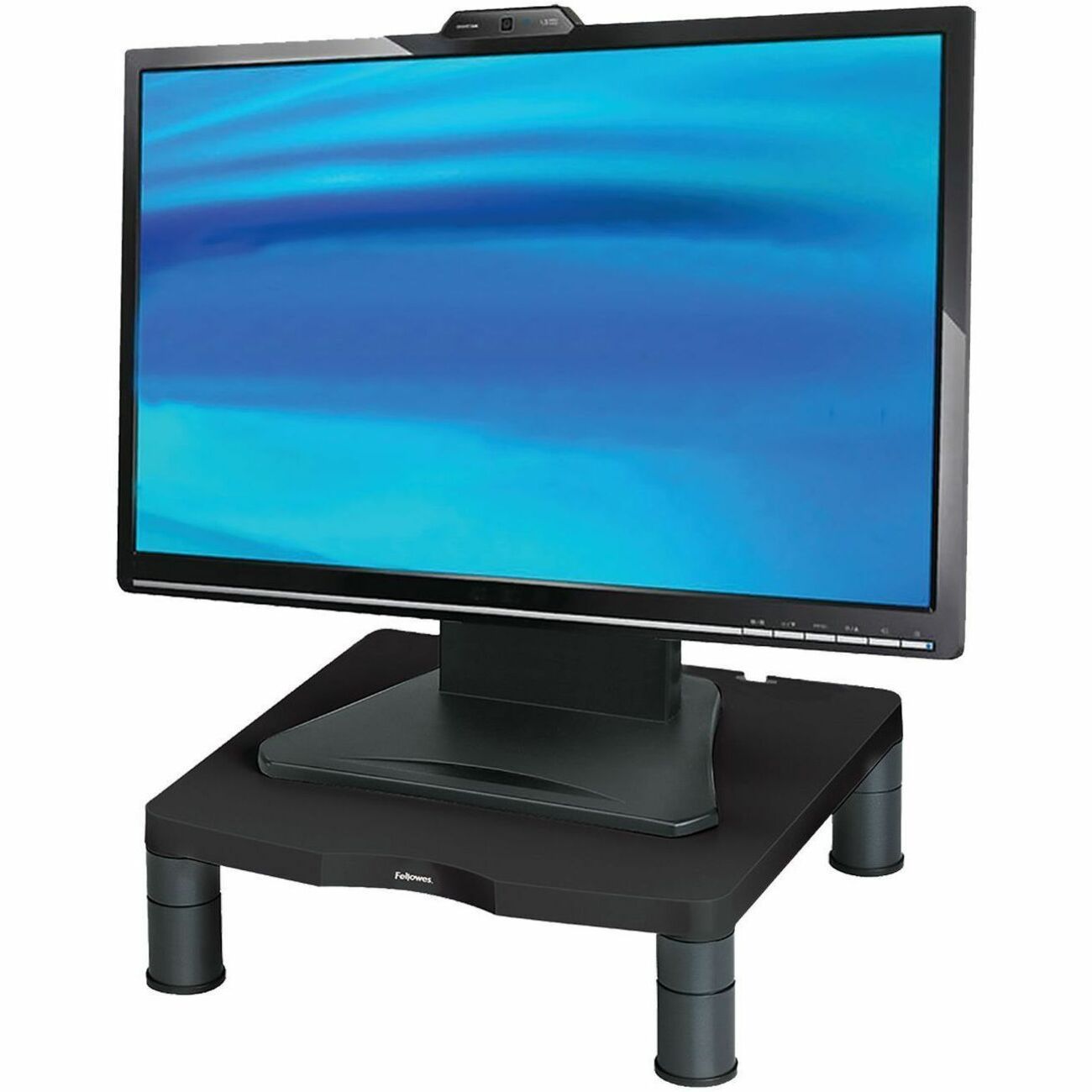 Fellowes Standard Adjustable Monitor Riser Black