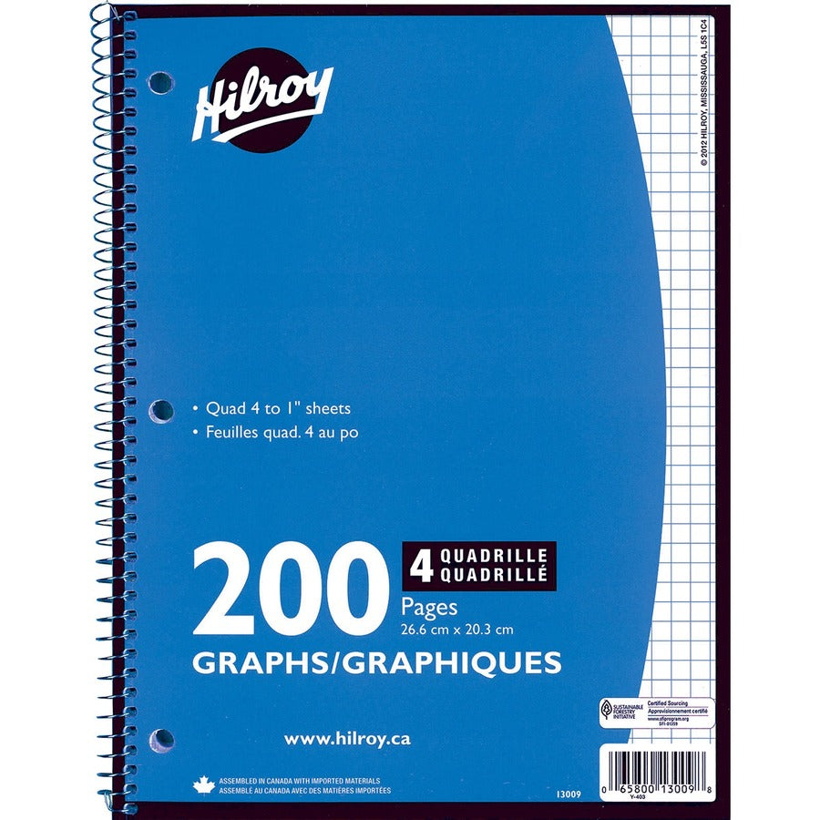 Hilroy Spiral Notebook - 13009