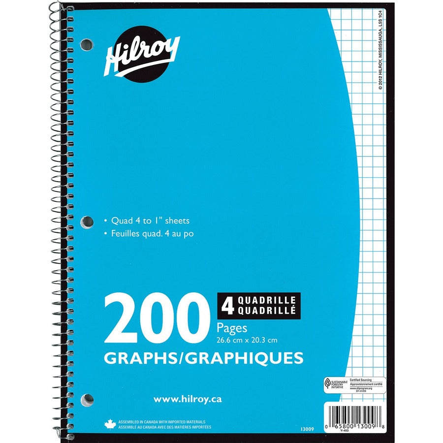 Hilroy Spiral Notebook - 13009