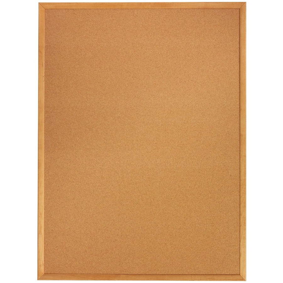 Quartet Standard Cork Bulletin Board, Oak Finish Frame, 8' x 4' - 3413830800