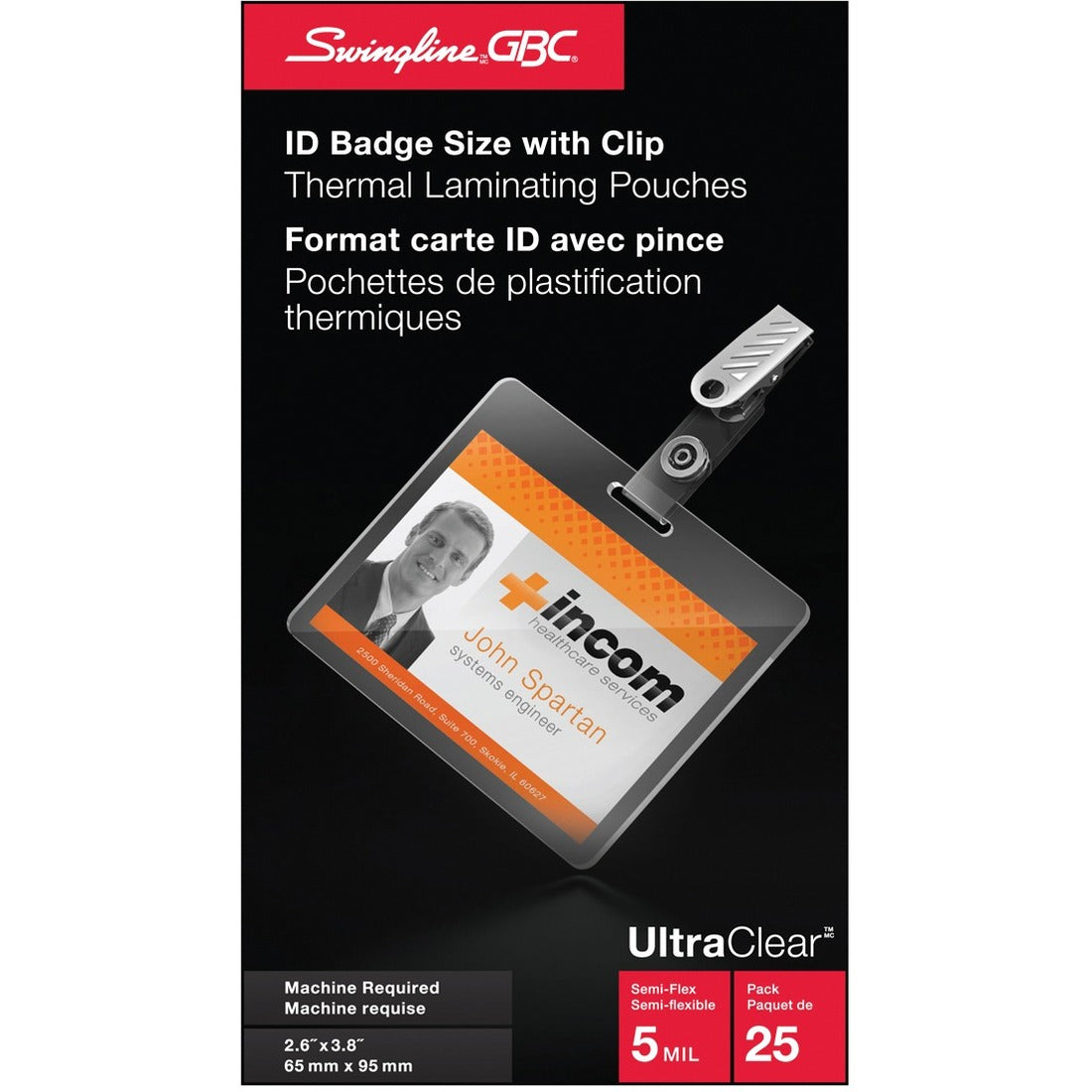 Swingline GBC Heatseal Ultraclear Laminating Pouch