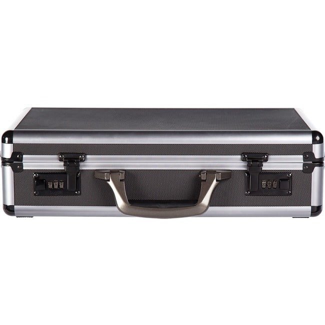 bugatti Carrying Case (Attaché) for 17.3" Notebook, Tablet - Gun Metallic, Black