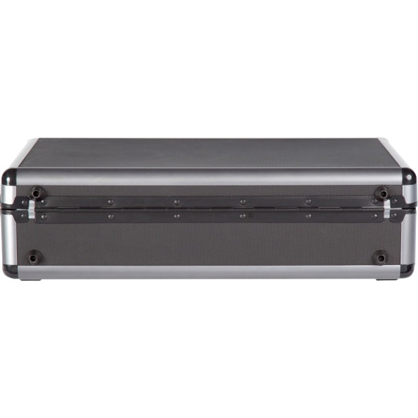 bugatti Carrying Case (Attaché) for 17.3" Notebook, Tablet - Gun Metallic, Black - ATC0103