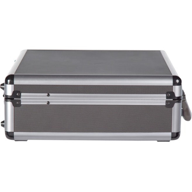 bugatti Carrying Case (Attaché) for 17.3" Notebook, Tablet - Gun Metallic, Black - ATC0103