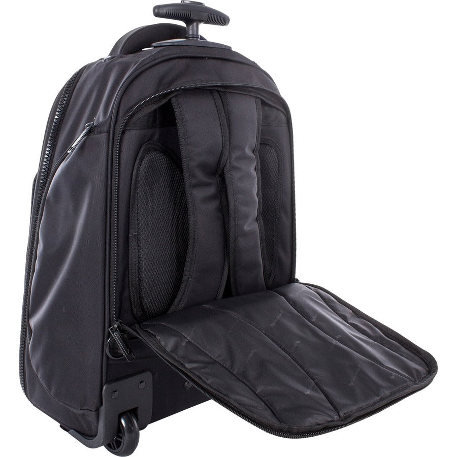 Swiss Mobility Carrying Case (Backpack) for 15.6" Wheel, Computer - Black - BKPW1018SMBK