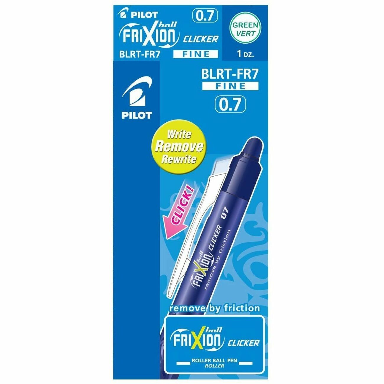 Pilot FriXion® Ball Clicker Retractable Erasable Pen