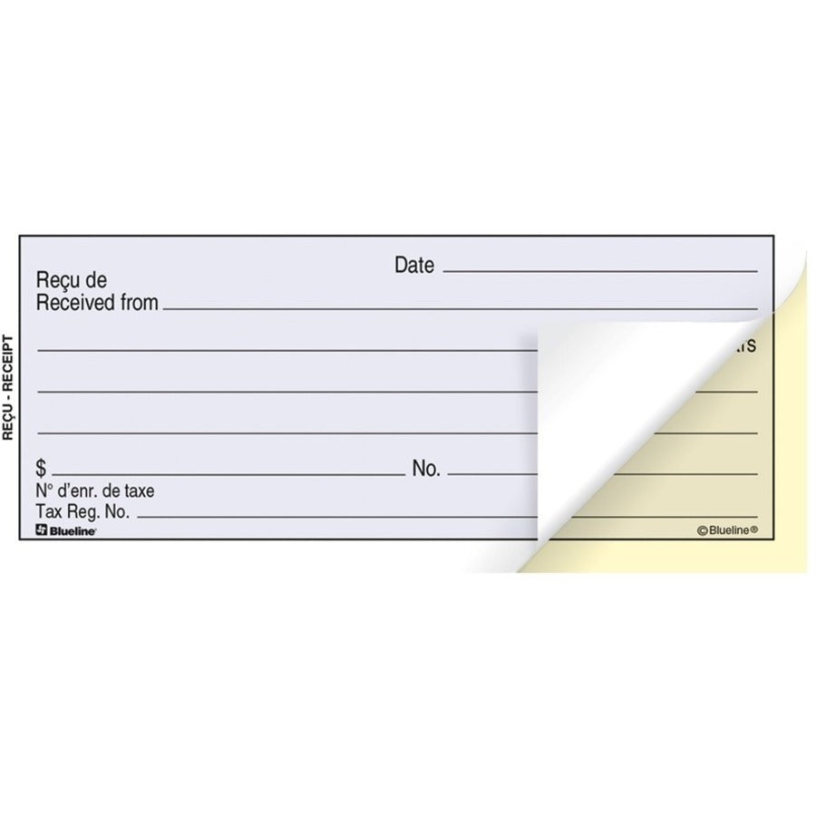 Blueline Receipt Book - DCB2870