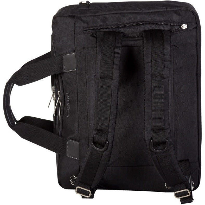 bugatti Carrying Case (Backpack/Briefcase) for 15.6" Notebook, Tablet - Black - EXB501-BLACK