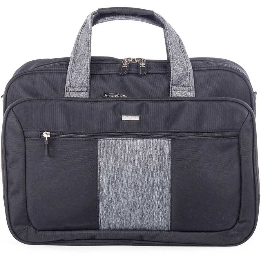 bugatti Carrying Case (Briefcase) for 17.3" - Black, Gray - EXB530-BLACK/GREY