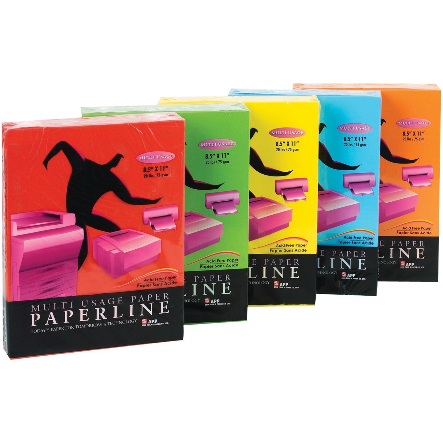 Paperline Colour Paper Multi Usage - Deep Saffron