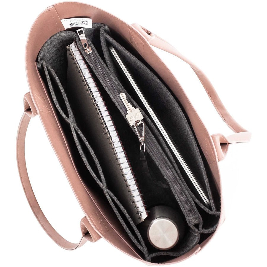 bugatti Carrying Case (Tote) for 14" Notebook, Tablet, Bottle, Accessories - Pink - LBG5054BU-PINK