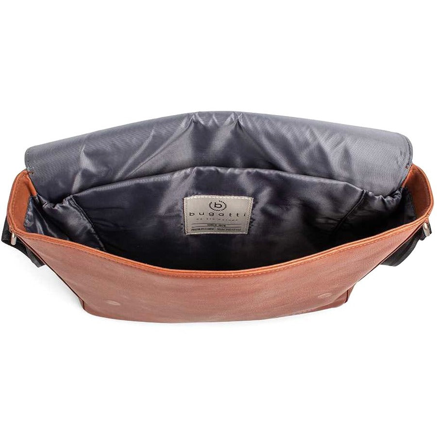 bugatti Carrying Case (Briefcase) for 15.6" Notebook - Cognac - MSG1216-COGNAC