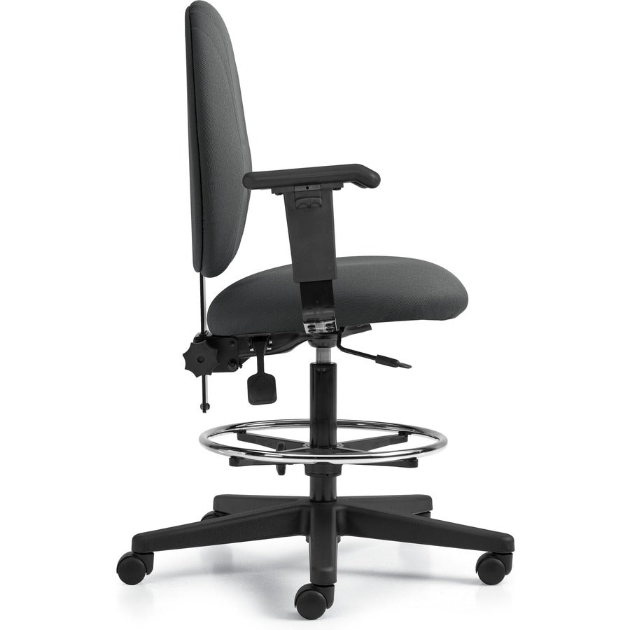 Offices To Go Beta | Posture Task Drafting Stool with Arms - MVL2719 JN02