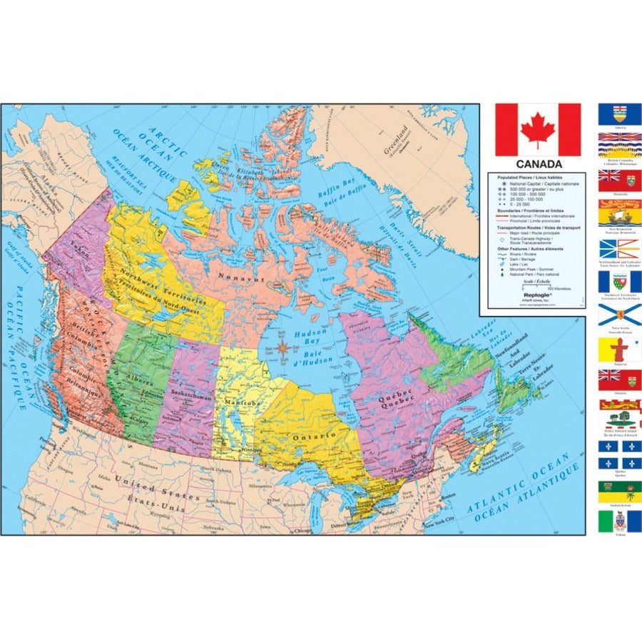 Replogle Globes Map