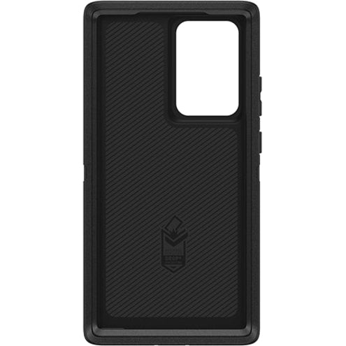 OtterBox Defender Rugged Carrying Case (Holster) Samsung Galaxy Note20 Ultra 5G Smartphone - Black - 77-65236