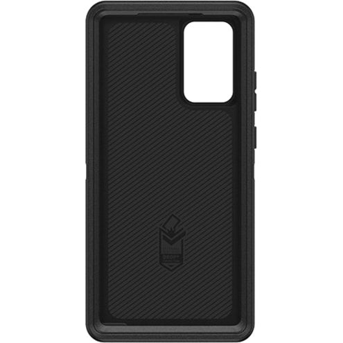 OtterBox Defender Rugged Carrying Case (Holster) Samsung Galaxy Note20 5G Smartphone - Black - 77-65251