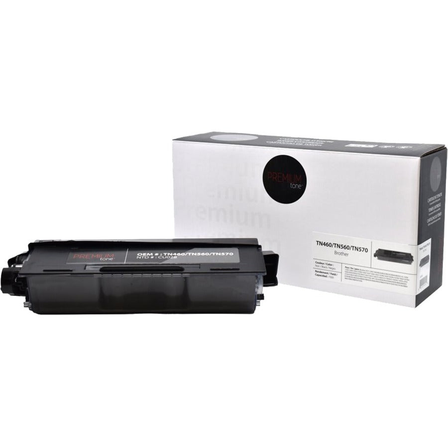Premium Tone Toner Cartridge - Alternative for Brother TN570 / TN560 - Black