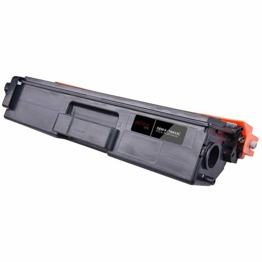 Premium Tone Toner Cartridge - Alternative for Brother TN433C - Cyan - NCBRTN433C