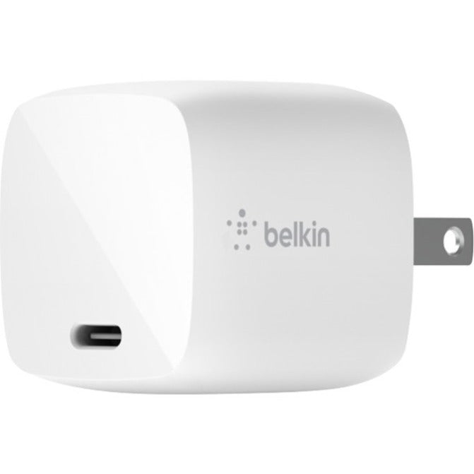 Belkin BoostCharge 30W USB-C GaN Wall Charger + USB-C to Lightning Cable - Power Adapter - WCH001DQ1MWH-B5