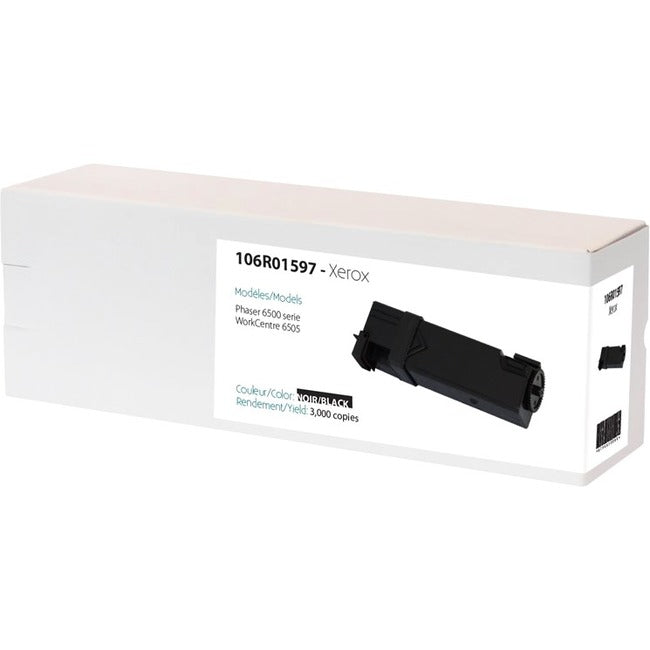 Premium Tone Toner Cartridge - Alternative for Xerox 106R01597 / 106R1597- Black