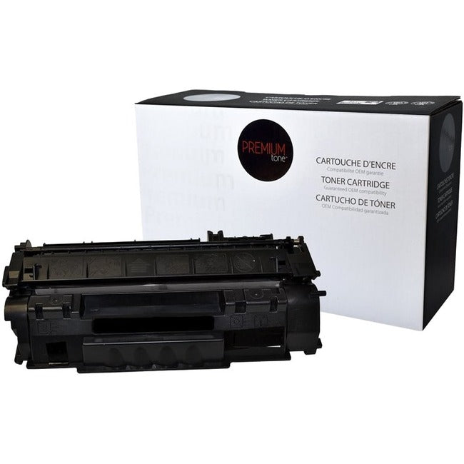 Premium Tone Toner Cartridge - Alternative for Hewlett Packard Q7553A / 53A - Black