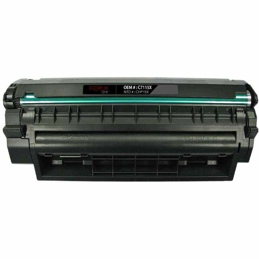 Premium Tone Toner Cartridge - Alternative for Hewlett Packard C7115X / 15X - Black - CHP15X