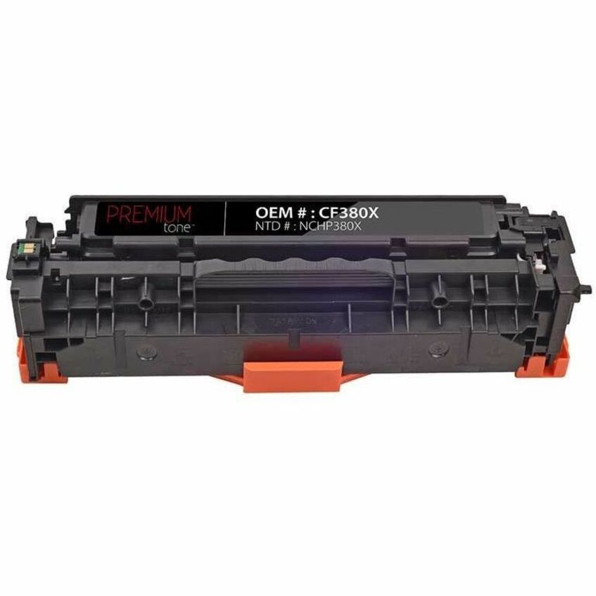 Premium Tone Toner Cartridge - Alternative for Hewlett Packard CF380X / 312X - Black - NCHP380X