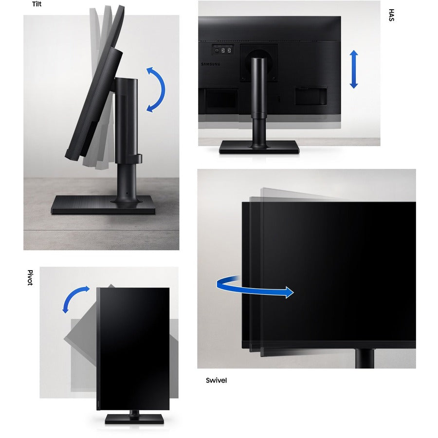 Samsung F27T450FQN 27" Class Full HD LCD Monitor - 16:9 - Black - LF27T450FQNXGO