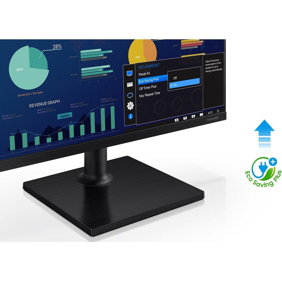 Samsung F27T450FQN 27" Class Full HD LCD Monitor - 16:9 - Black - LF27T450FQNXGO