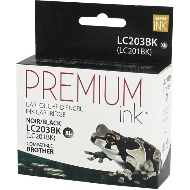 Premium Ink Ink Cartridge - Alternative for Brother LC203BKS - Black