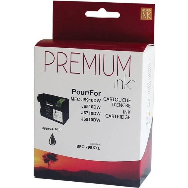 Premium Ink Ink Cartridge - Alternative for Brother LC79BK - Black