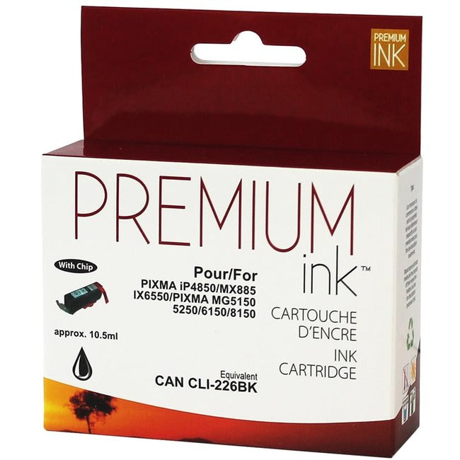 Premium Ink Ink Cartridge - Alternative for Canon CLI226BK - Black