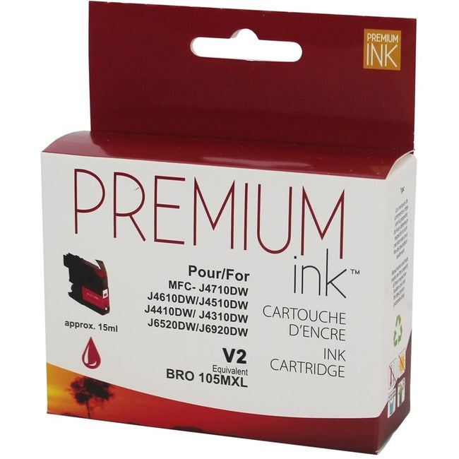 Premium Ink Ink Cartridge - Alternative for Brother LC105MS - Magenta