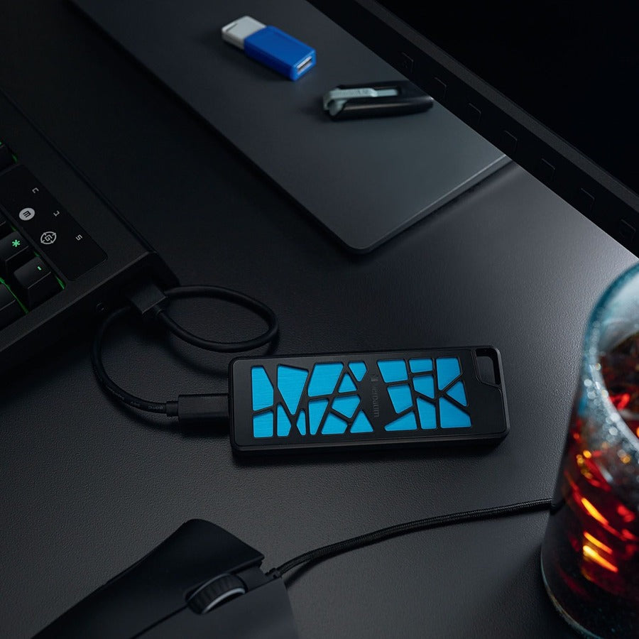 Verbatim 512GB VGX1000 Gaming PCIe NVMe External SSD - 70884
