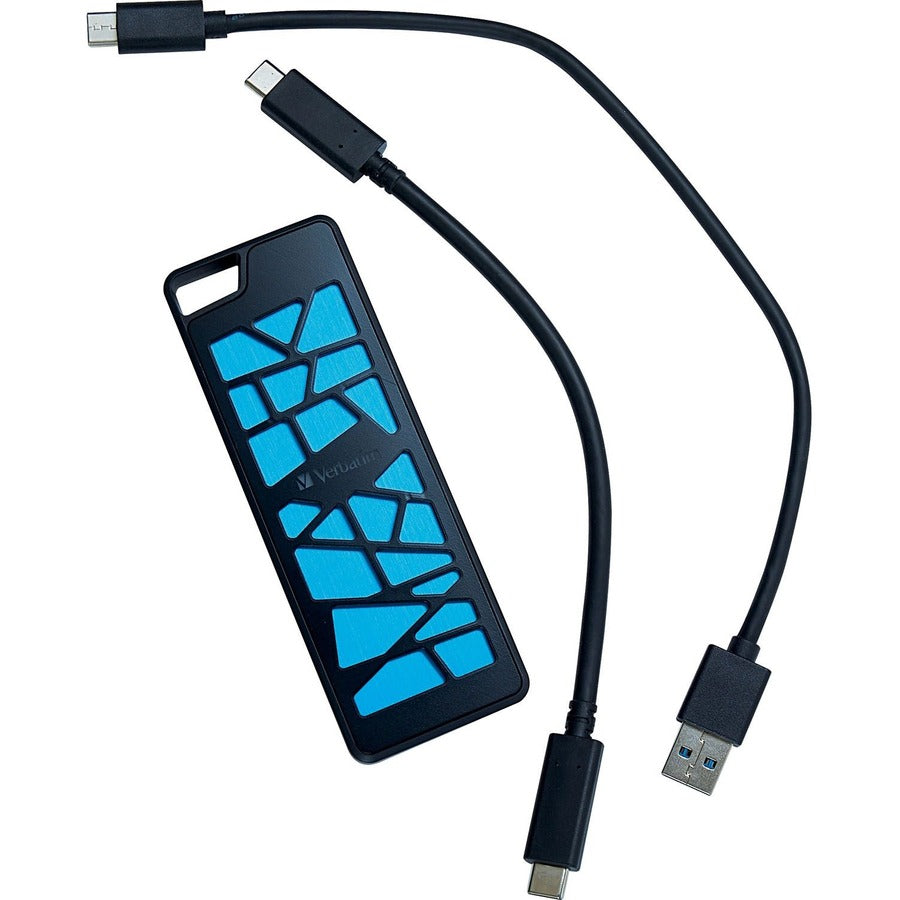 Verbatim 512GB VGX1000 Gaming PCIe NVMe External SSD - 70884