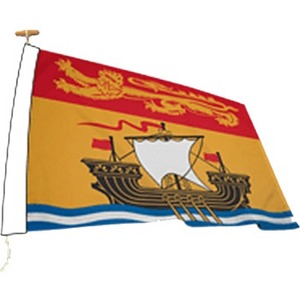 L'étendard Provincial Flag New Brunswick