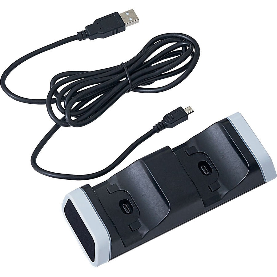 Verbatim Dual Charging Stand for use with PlayStation 5 DualSense Wireless Controller - 70725