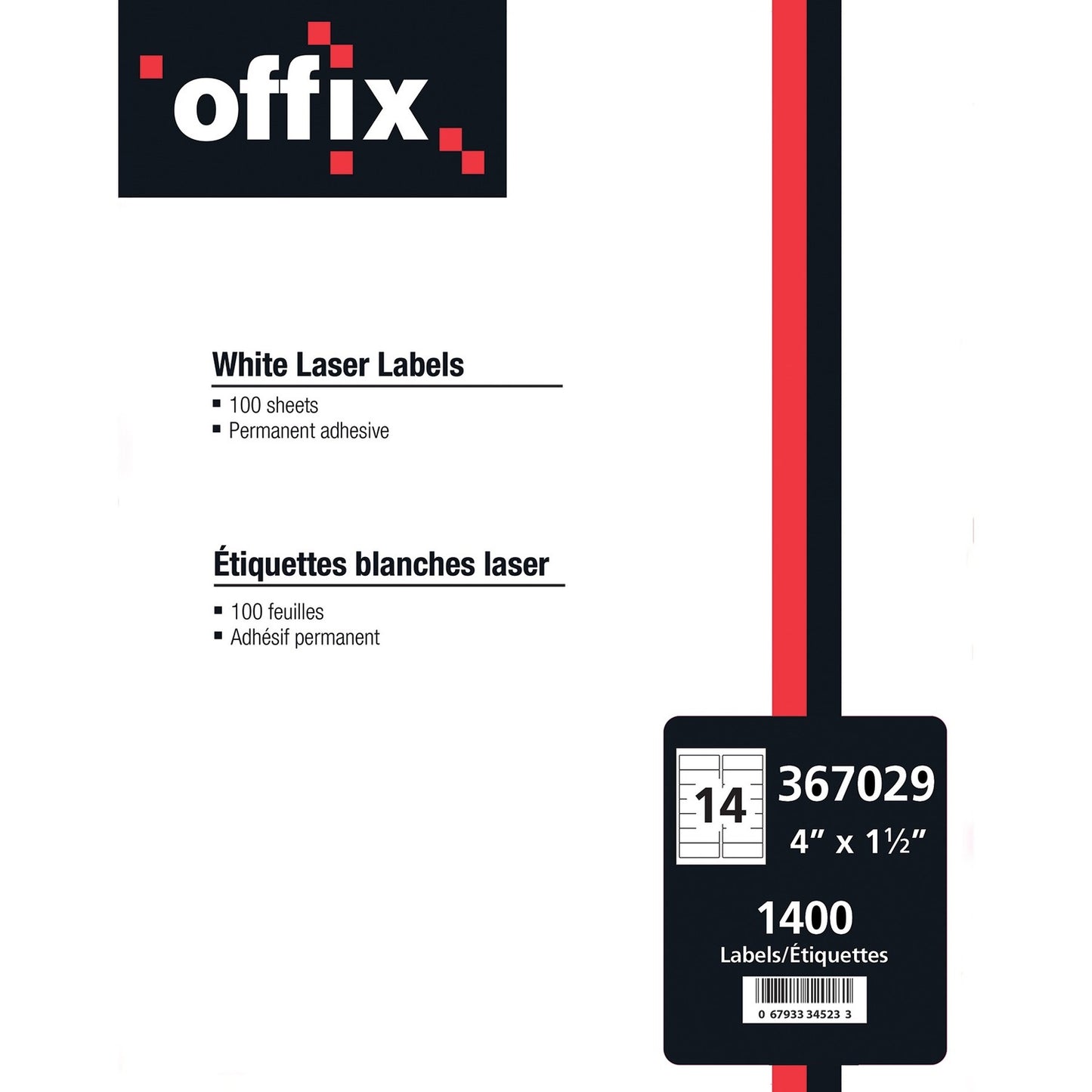 Offix 34523 Multipurpose Label