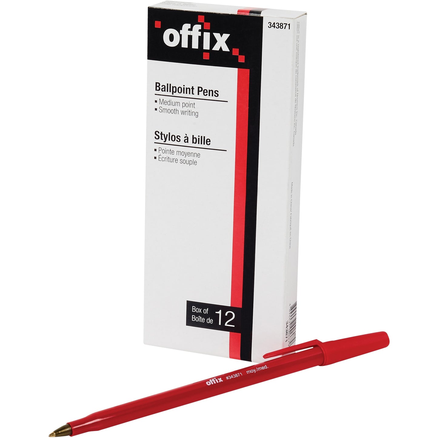 Offix 343871/AA106B-2-MRD Ballpoint Pen