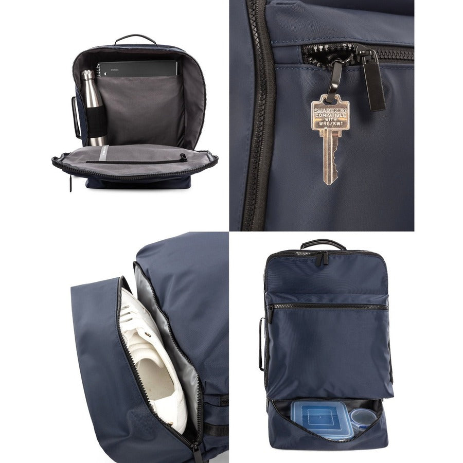 bugatti Carrying Case (Backpack) for 15.6" Bottle, Notebook - Navy - BKP5057BU-NAVY