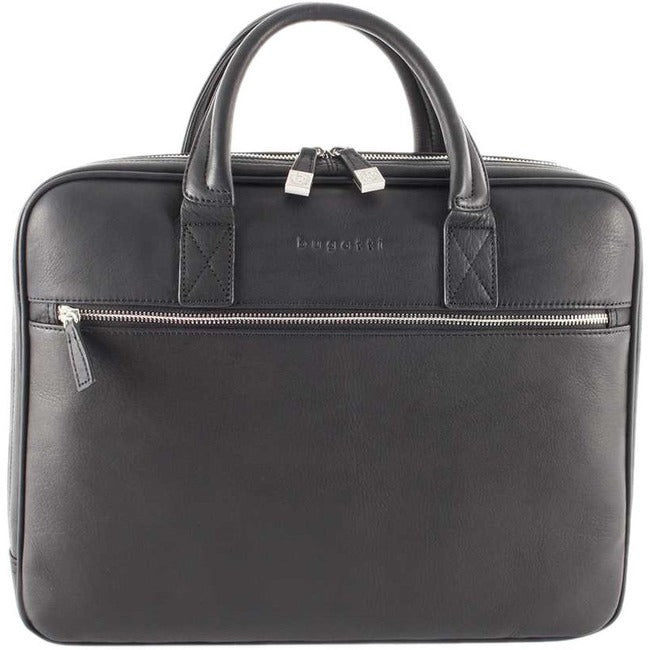 bugatti Sartoria Carrying Case (Briefcase) for 14" Tablet, Notebook - Black
