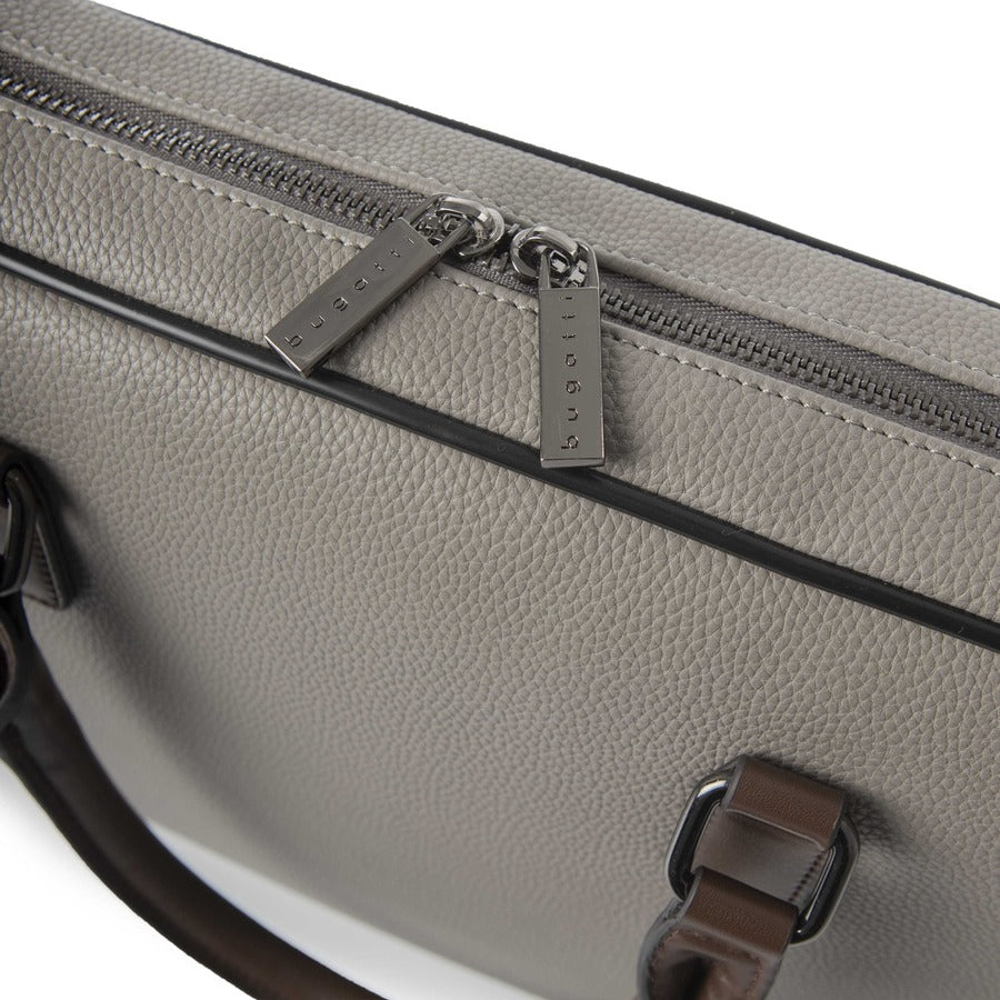 bugatti Carrying Case (Briefcase) for 14" Notebook - Gray - EXB2161BU-GREY