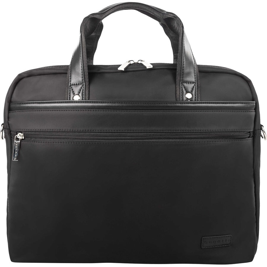 bugatti Moretti Carrying Case (Briefcase) for 15.6" Notebook - Black - EXB2157BU-BLACK