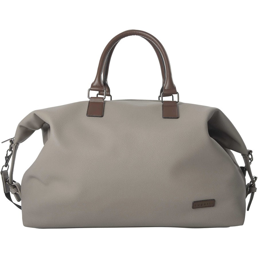 bugatti Contrast Carrying Case (Duffel) Travel Essential - Gray - DUF2160BU-GREY