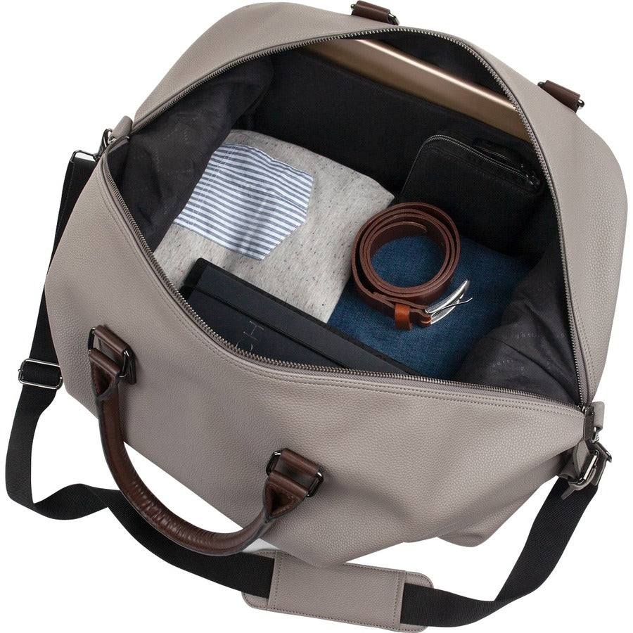 bugatti Contrast Carrying Case (Duffel) Travel Essential - Gray - DUF2160BU-GREY