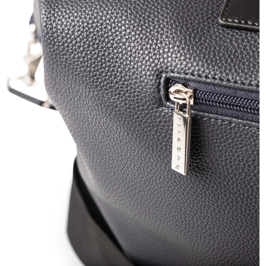 bugatti Contrast Carrying Case (Duffel) Travel Essential - Navy - DUF2160BU-NAVY