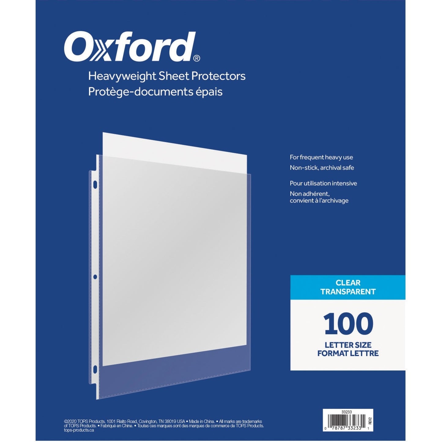 Oxford 33233 Sheet Protector