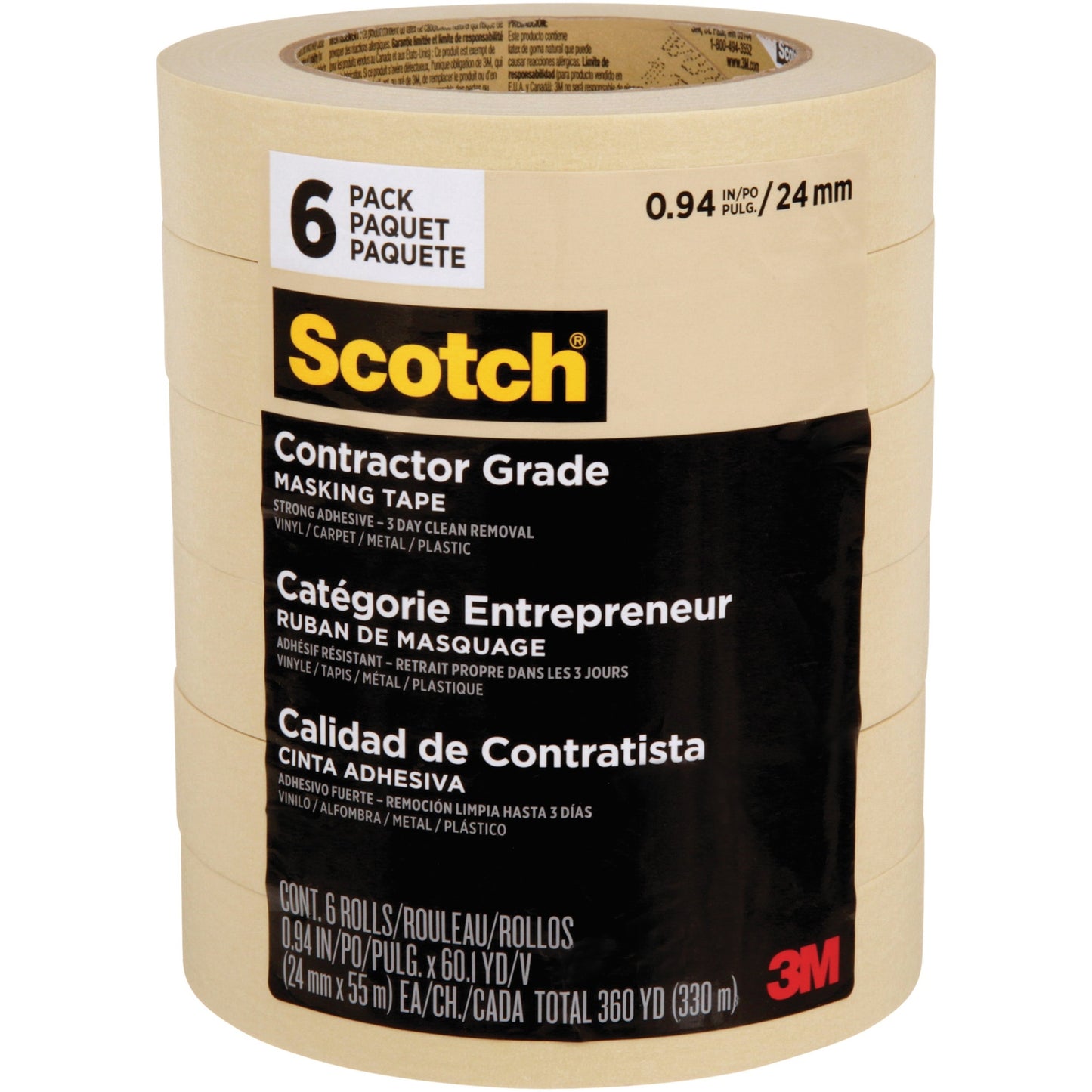 Scotch Contractor Grade Masking Tape 2020