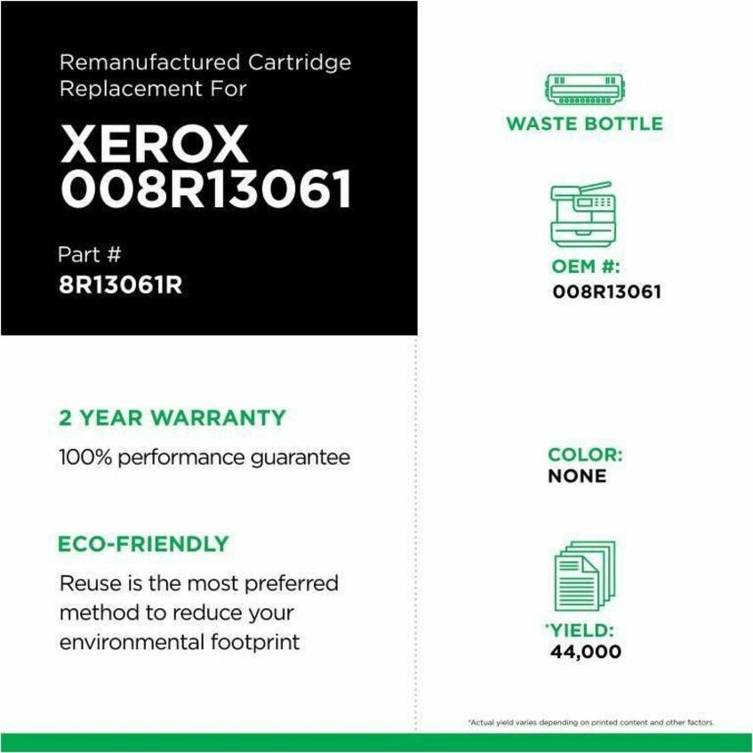 Clover Imaging Remanufactured Waste Container for Xerox 008R13061 - 8R13061R